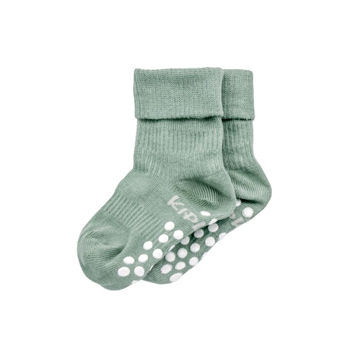 [30920901] KipKep Paire de chaussettes antidérapantes Pale Green 12 à 18 mois