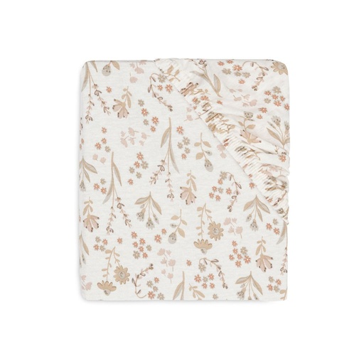 [30996201] Jollein Hoeslaken voor wieg Bloomy B 40 x L 80 cm