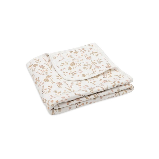 [30996601] Jollein Couverture pour berceau ou parc Bloomy Lg 75 x L 100 cm
