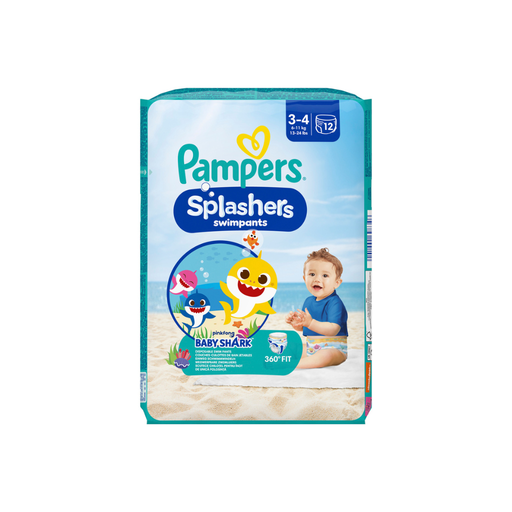 [31119801] Pampers Zwemluier Splashers Maat 3-4