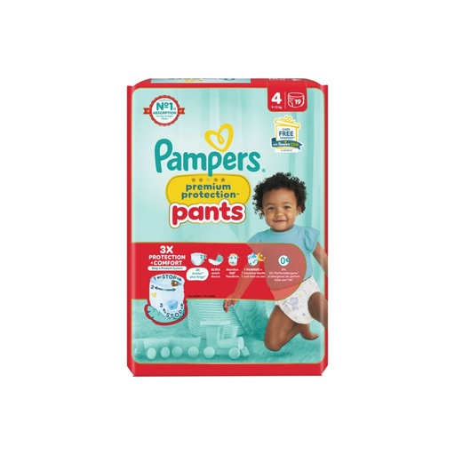 [31119901] Pampers Luierbroekje Premium Protection Maat 4