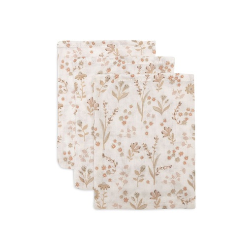 [31169201] Jollein Washandje Bloomy - 3 stuks
