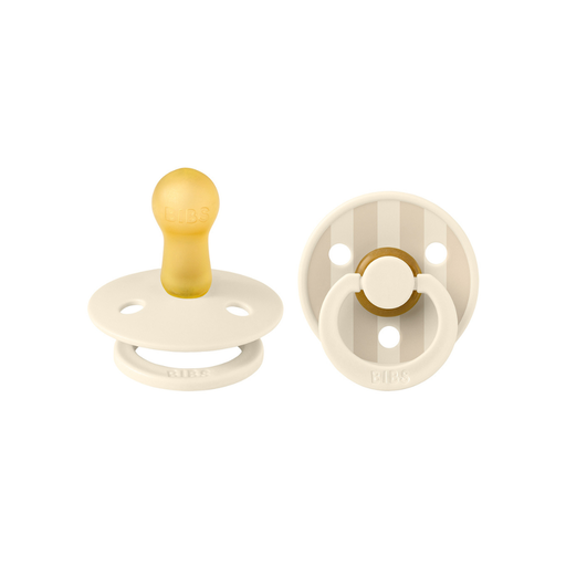 [31215401] Bibs Sucette + 6 mois STUDIO Pack Pin Ivory Vanilla Mix - 2 pièces