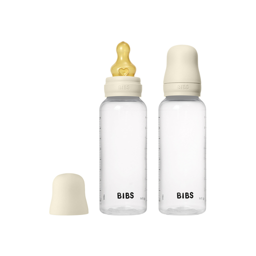 [31216501] Bibs Zuigfles Standaard Volledige Set Ivory 270 ml - 2 stuks