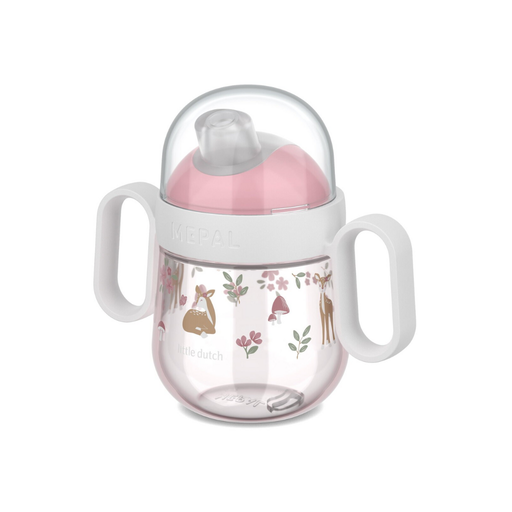 [31248601] Little Dutch Gobelet d'apprentissage Mepal Mio Fariy Garden 200 ml rose
