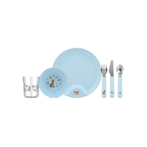 [31250301] Mepal Set de Repas 6 pièces Forest Friends