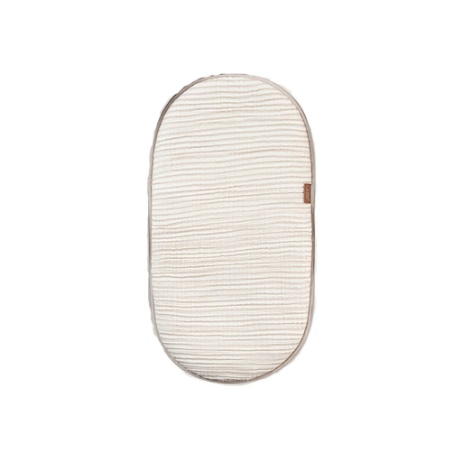 [31294301] Quax Coussin à langer Mamee Stripes Natural