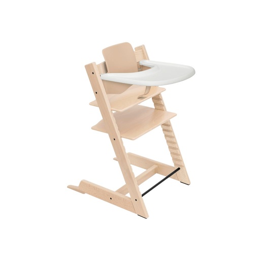 [31572901] Stokke® Chaise haute Tripp Trapp® + arceau Baby Set + tablette-repas Naturel