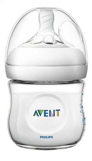 [6139201] Philips AVENT Zuigfles Natural transparant 125 ml