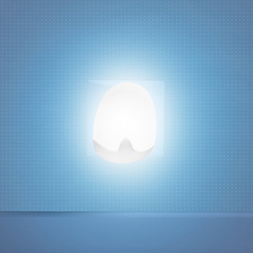 [9491101] Pabobo Automatisch nachtlampje wit Basic