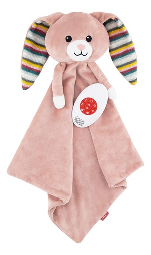 [11791301] Zazu Slaapknuffel Baby Comforter Rabbit Becky roze