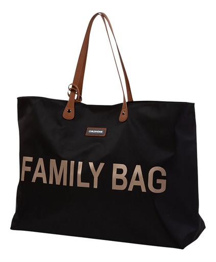 [10153101] Childhome Verzorgingstas Family Bag zwart/goud