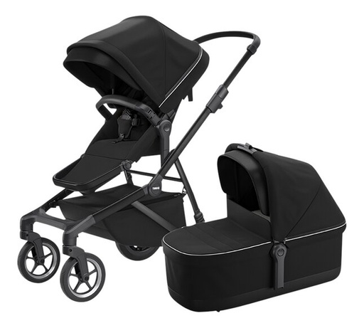 [11500301] Thule Poussette 3 en 1 Sleek Midnight Black