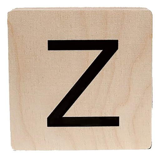 [12442201] Minimou Houten letter Z