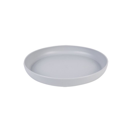 [11583101] Dreambee Assiette plate Essentials gris clair