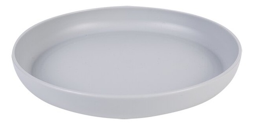 [11583101] Dreambee Assiette plate Essentials gris clair