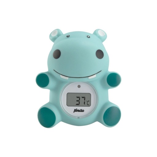 [12014301] Alecto Bad- en kamerthermometer Nijlpaard 