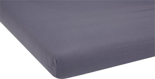 [12177001] Dreambee Hoeslaken voor bed Essentials licht grijsblauw B 60 x L 120 cm