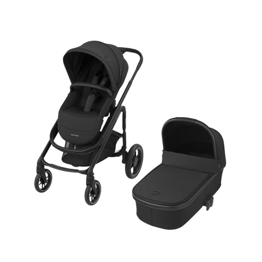 [14694401] Maxi-Cosi Poussette 3 en 1 Plaza+ Essential Black