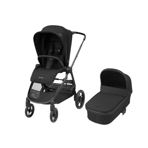 [14694601] Maxi-Cosi Poussette 3 en 1 Street+ Essential Black