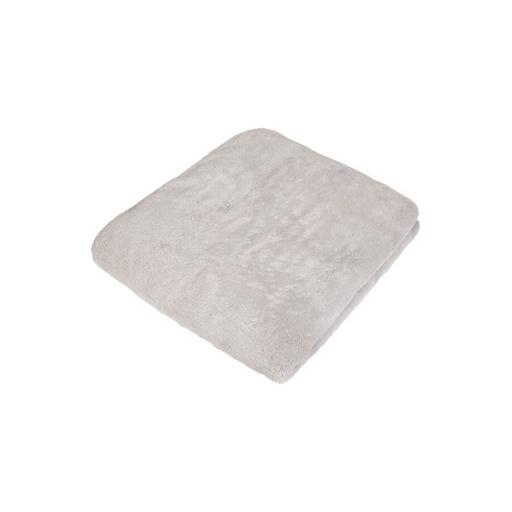 [12320801] Dreambee Couverture pour lit Essentials fleece gris clair