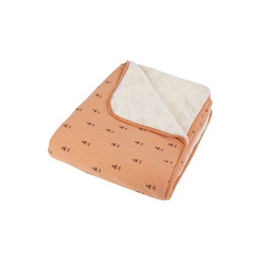 [16856201] Dreambee Deken voor bed Flo terracotta