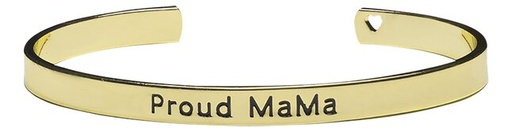 [22429101] Proud Mama Armband Bangle goud