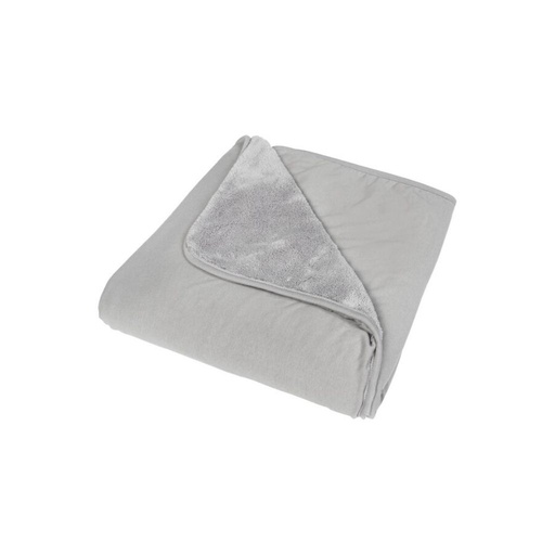 [12319901] Dreambee Couverture pour berceau ou parc Essentials gris