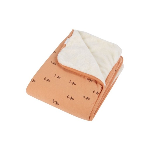 [16856401] Dreambee Deken voor wieg of park Flo terracotta