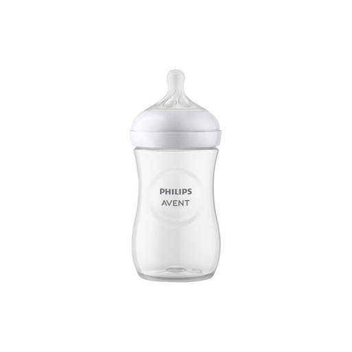 [18877001] Philips AVENT Biberon Natural Response transparent 260 ml