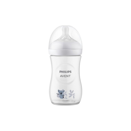 [23473801] Philips AVENT Biberon Natural Response Koala transparent 260 ml