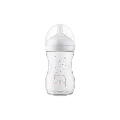 [23474001] Philips AVENT Biberon Natural Response AirFree Ours transparent 260 ml
