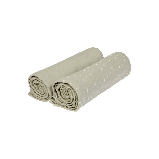 [12322801] Dreambee Hydrofiele doek Essentials groen - 2 stuks