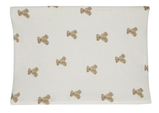 [16954001] Jollein Housse pour matelas à langer Teddy Bear beige