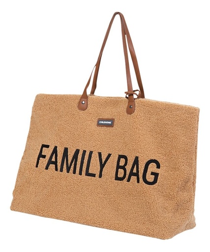 [12537301] Childhome Sac à langer Family Bag teddy brun