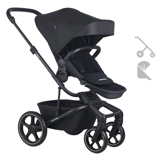 [26658401] EasyWalker 2-in-1 Kinderwagen Harvey5 Midnight Black