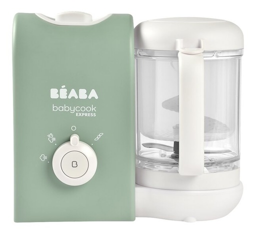 [27384801] Béaba Cuiseur vapeur-mixeur Babycook Express Sage Green