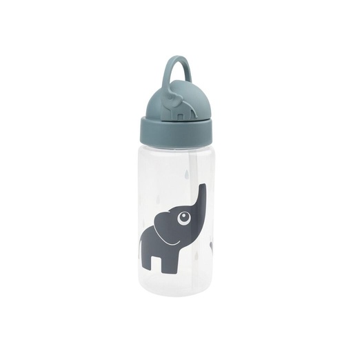 [27280901] Done by Deer Drinkfles met rietje Elphee blauw
