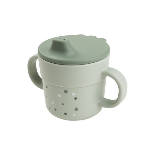 [27278301] Done by Deer Drinkbeker met handvatten Happy Dots Green