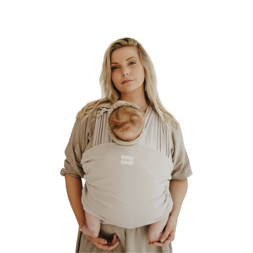 [27281201] Babylonia Écharpe porte-bébé Tricot-Easy Warm Sand