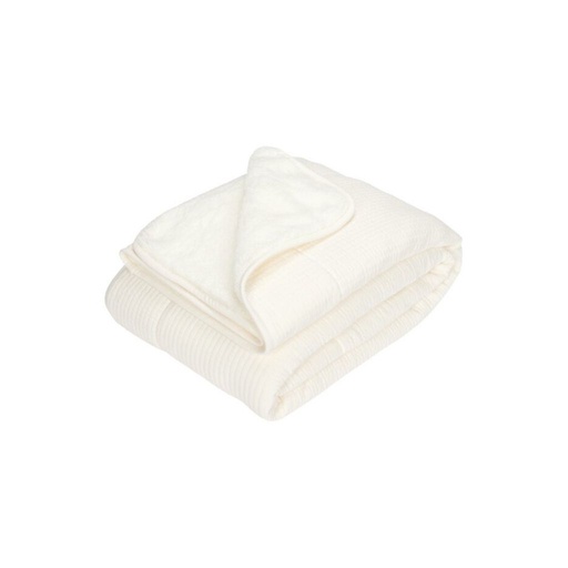 [26470301] Little Dutch Couverture d'hiver pour berceau ou parc Pure Soft White