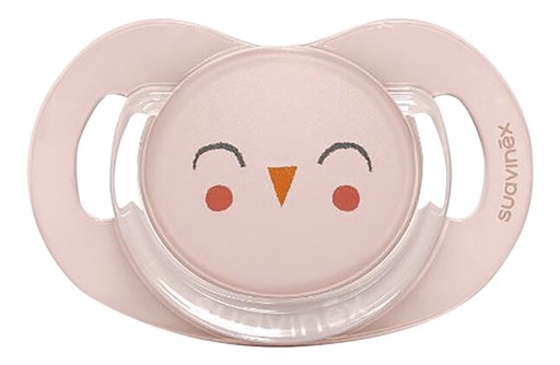 [23305001] Suavinex Fopspeen 6 - 18 maanden Bonhomia Owl Pink