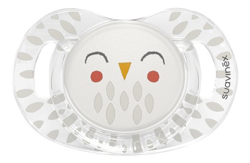 [23305501] Suavinex Fopspeen + 18 maanden anatomisch Bonhomia Flat Feather beige