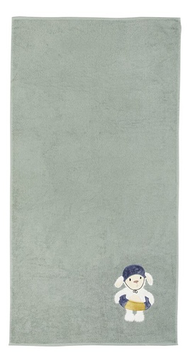 [13886901] Dreambee Badlaken Jules & Odette zachtgroen B 70 x L 140 cm