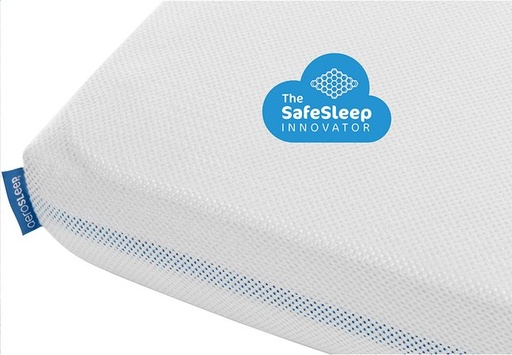 [1065101] AeroSleep Drap-housse pour lit blanc Lg 70 x L 140 cm