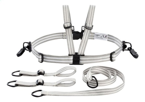 [6510701] Jippie's Harnais de sécurité avec corde de promenade