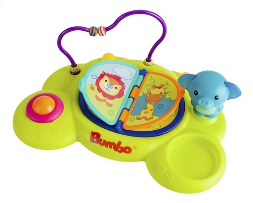[4502701] Bumbo Table d'activités pour siège de bébé Floorseat Playtop Safari