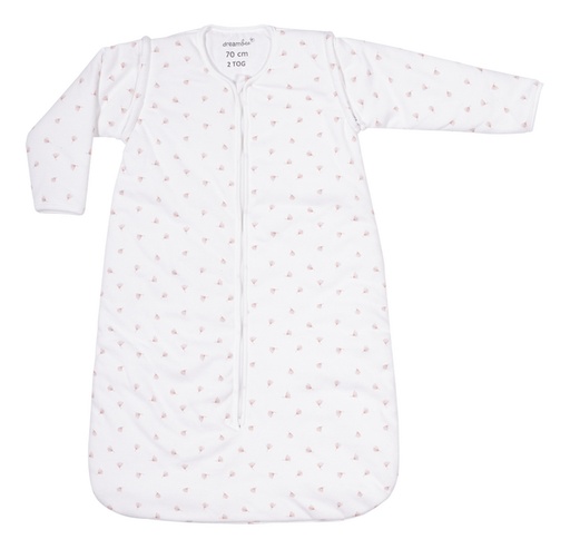 [12350601] Dreambee Sac de couchage d'hiver Essentials Flower White 70 cm