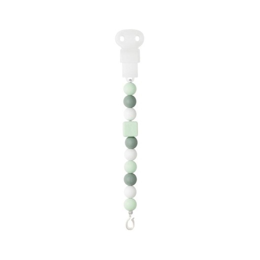 [13137801] Nattou Attache-sucette vert cuivré/menthe/blanc