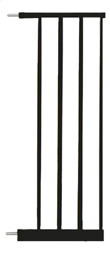 [6482301] Noma Rallonge pour barrière de porte 28 cm noir